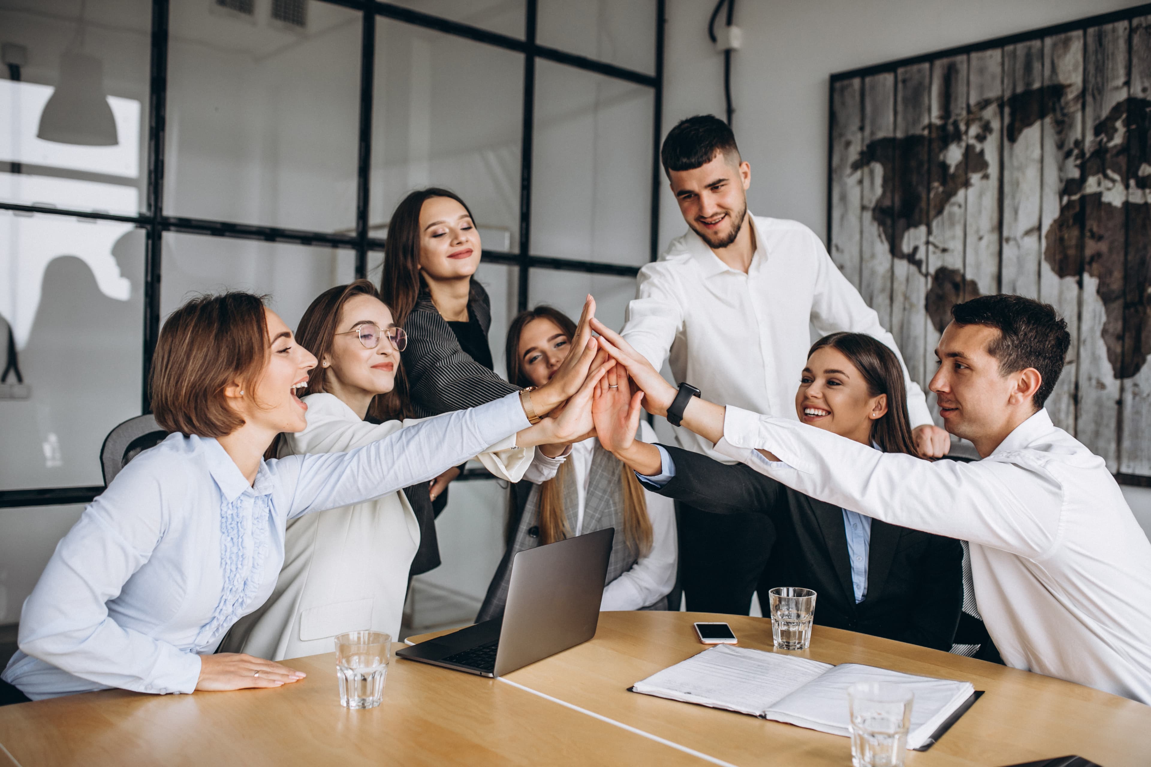 Business team collaboration meeting